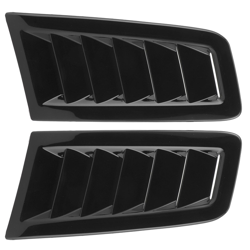 2Pcs Universal Bonnet Air Vents Engine Hood Car Exterior Parts