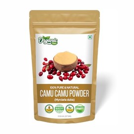 Organic Zing Camu Camu Powder | Vegan & Gluten-Free Superfood | Raw, Pure & Natural | Ideal for Smoothies, Juices & DIY Blends – 227g / 8 Oz