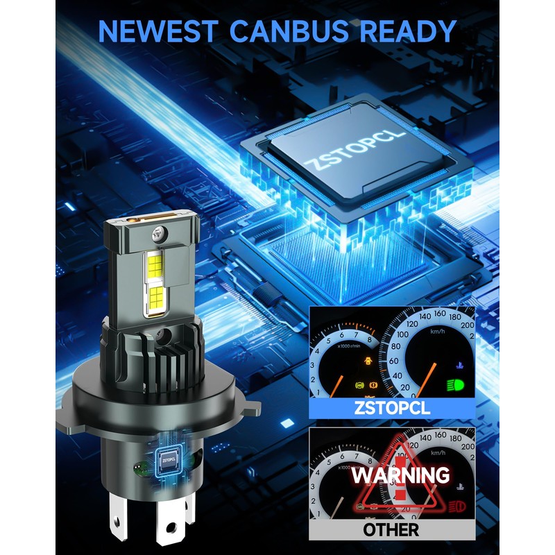 ZSTOPCL Compatible with Toyota Tundra 2000-2006 Fog Bulbs, High&Low Beam