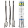 S&R SDS-Plus Chisel Set 3-pcs: Flat Chisel (250 x 20mm)