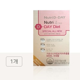 동서바이오팜 뉴트리디데이 스페셜 올뉴 60정 1개 TD Dongseo Biopharm Nutri D-Day Special All-New 60 Tablets 1 Pack TD