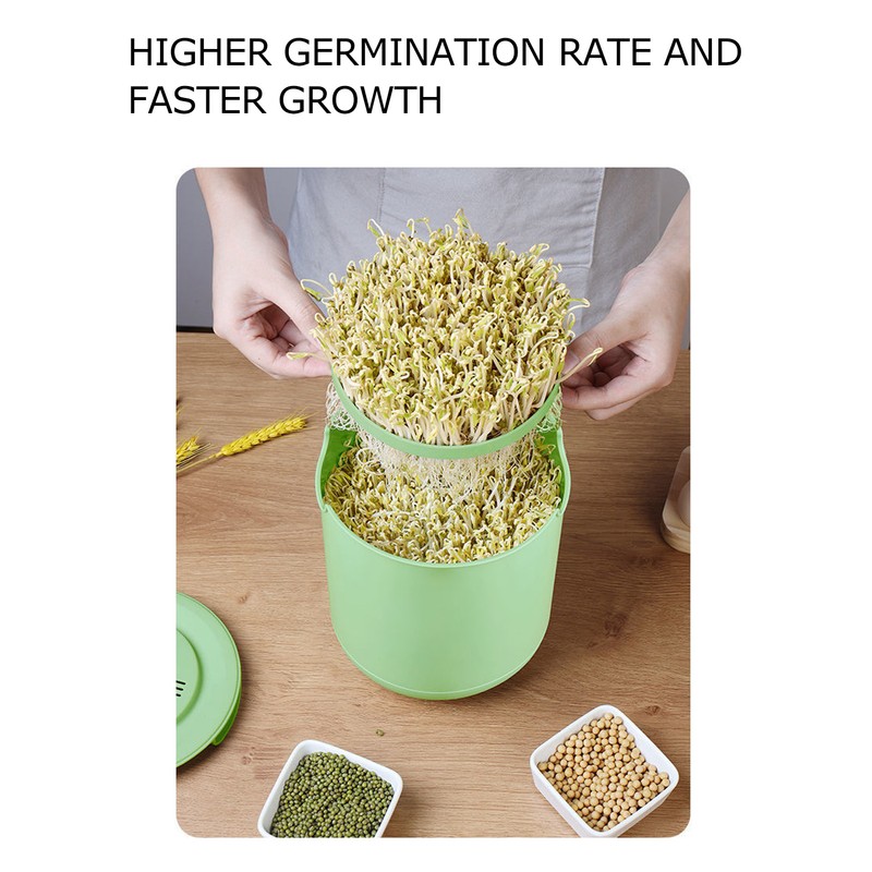 Bean Sprouts Machine Food Grade Large Capacity Safe Automatic Bean