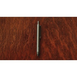 BIG IDEA DESIGN Mini Click Pen (Titanium - Machined Raw)