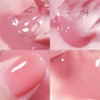 COSMOO Esmalte de Uñas Nude Rosa Melocotón Secado Rápido Transparente