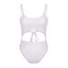 Meyeeka - Traje de baño monokini de una pieza con