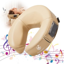 Master Massage Music Master Crescent Round High Fidelity Sound Face Cradle Cushion- Bluetooth Massage Pillow-Music Headrest Cushion Pad Musical Neck Support