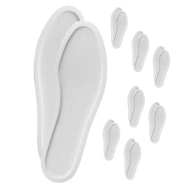 Cepewa Heat Pad Foot Warmer Set of 8 Size S Thermopad Sole Warmer Insoles 8 Pairs (1 x Set of 8 Foot Warmers S)