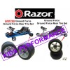 Razor REAR WHEELS Razor Ground Force Drifter FURY Scooter Set