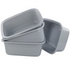 Jekiyo Plastic Dish Tubs, Grey Wash Basin, 12 QT/4 Packs