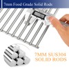 Shengyongh SS67241 (4-Pack) 17 5/8" Stainless Steell Grates Replacement for