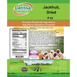 Jackfruit, Dried (4 oz, ZIN: 528745)