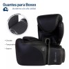 Bluelander 2 Guantes Box Profesional Correa Velcro Kickboxing 16oz