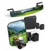 HOWBOW Golf Cart Mirrors Kit, Adjustable 180 Degree Rotation and