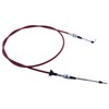 DVPARTS 87340753 Throttle Cable Bent End Compatible with Case Backhoe