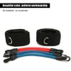 Latex Tube Anti-skid Adjustable Power Exercise Leg Strength Training Resistance