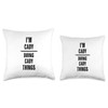for Someone Named CADY CADY Things | Funny-First Name-Throw Pillow,