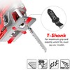 Bestgle 50Pcs Jigsaw Blade Set, T Shank Fast Cut Jigsaw
