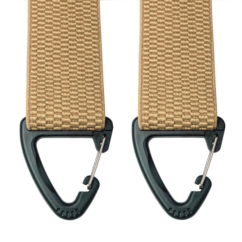 RBOCOTT Mens Hidden Champagne Suspender Under Clothes with 4 Snap