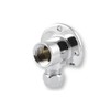 derClou24 5008013010 Chrome-Plated Brass Wall Plate (Ceiling Angle) for 1/2