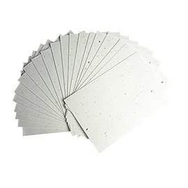 A5 Seeded Craft Paper 20 Sheets Size Mixed Wildflower Seeds 200GSM Plantable NATURAL NATION