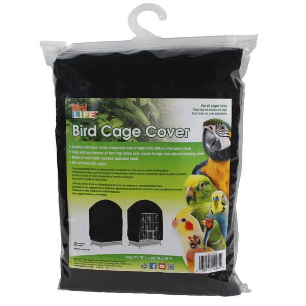 Penn-Plax Bird-Life Universal Fit Birdcage Cover – Machine Washable &