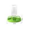 ZONADAH Automatic Reptile Feeder Tortoises Dispenser with Bottle Feeding Dish