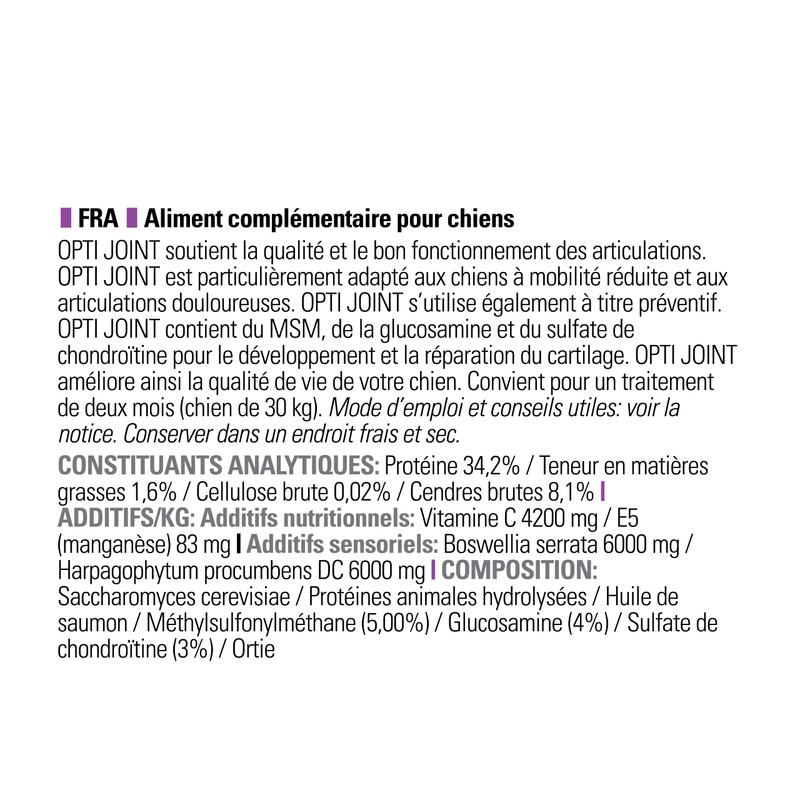 OPTI Soft Joints and Healthy Cartilage for Dogs