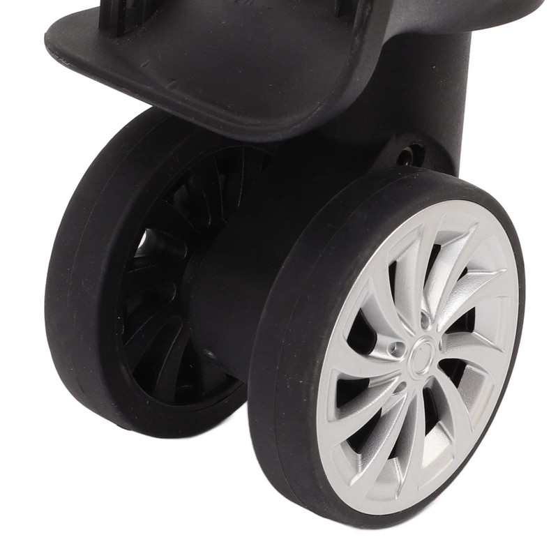 Ejoyous Pack of 2 Suitcase Universal Wheel, Double Row Silent