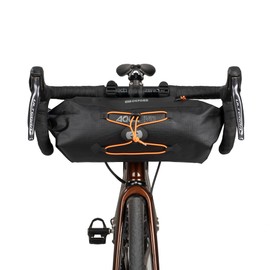Oxford Products Bicycle Handlebar Pack OL955 Aqua Evo Adventure Waterproof IPX6, Black, 9L