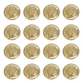 pson 12PCS Gold Metal Blazer Buttons, 25mm/1Inch Suit Metal Buttons for Blazer, Suits, Sport Coat, Uniform, Jacket, Sewing Vintage Buttons
