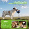Elevated Dog Bowls for Large and Extra Large Dogs,Adjustable Width