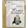 Dust Care Jet Pac Backpack Vacuum Cleaner Bags 14-2405-05