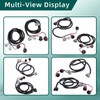 AUTOKAY 16531401 2Pcs Tail Light Wiring Harness Left Driver and