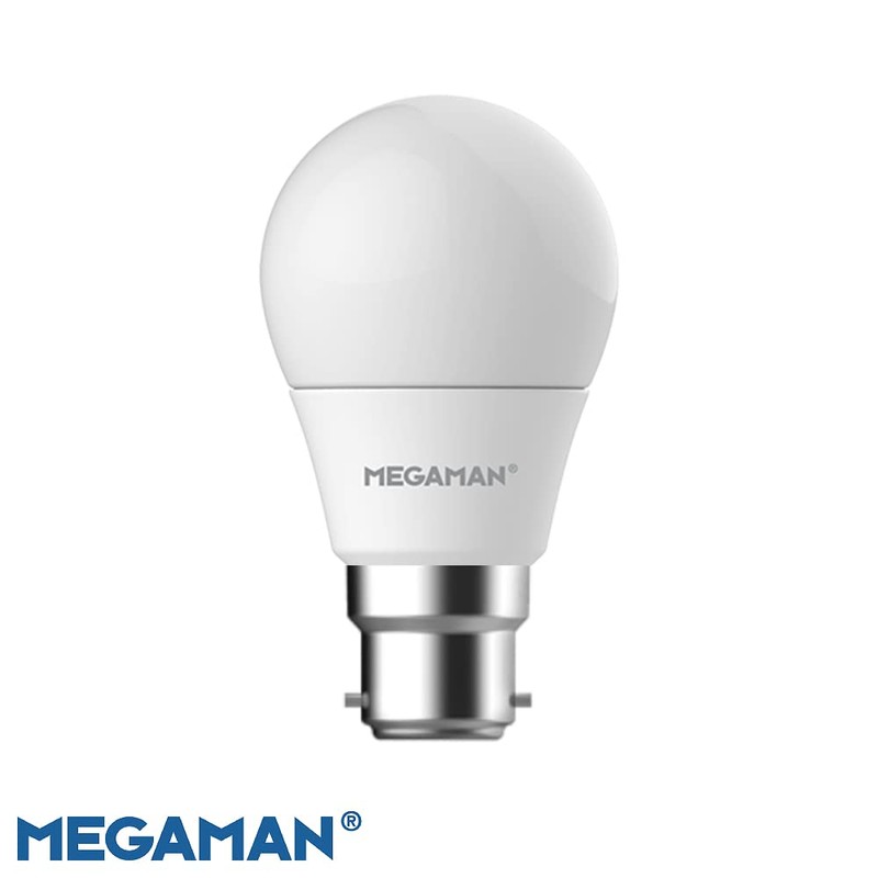 Megaman LED 711110 Dimmable Classic Opal Golf Ball B22 4000K