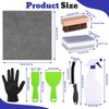 RZJSLSHANHAI 13 Pcs Headstone Cleaner Kit for Grave Cleaning Tombstone
