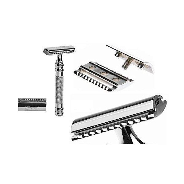 Men's Comfort Soft Shave Shaving with De Safety Razor -