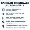 YETI Rambler 18 oz Bottle, Vacuum Insulated, Stainless Steel with