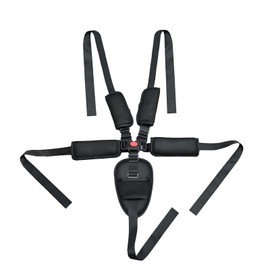 Universal 5 Point Harness Seat Belt for High Chair,Adjustable Seatbelt Crotch Cushion Shoulder Pads,Safety Harness Strap Belt Kit with Shoulder Strap and Crotch Harness Pads