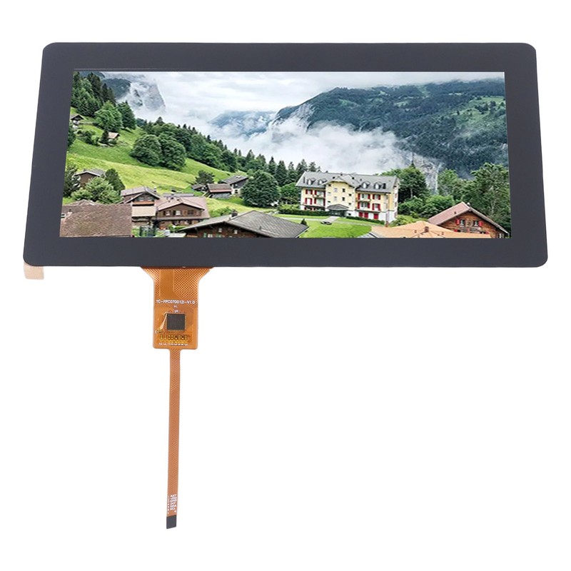 7in BOE LVDS LCD Display Screen 1024x600 Resolution HD Displaying