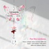 Funnli Grandma Gifts, Butterfly Acrylic Crystal Suncatcher Grandma Birthday Gifts,