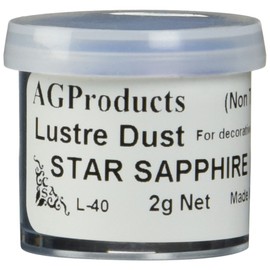Luster Dusts Sapphire Blue Cake Decorating Dust, 2 Gram