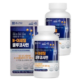 Chong Kun Dang N-Acetyl Glucosamine, 90 tablets, 2 units / 종근당 N아세틸 글루코사민, 90정, 2개