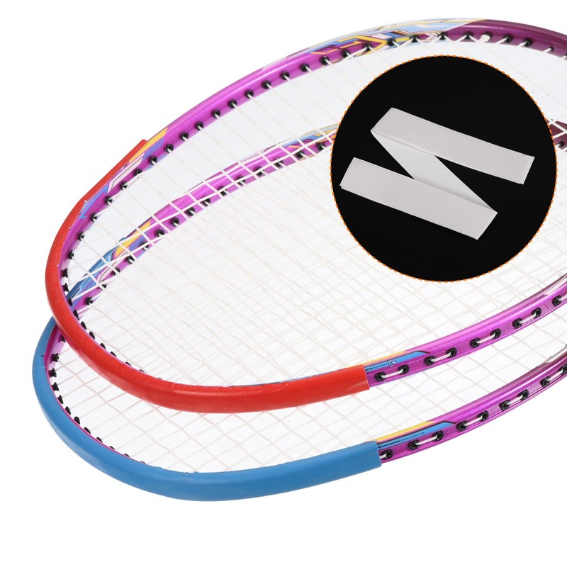 PATIKIL 25 x 1.7cm Racket Guard Tape Racket Frame Sticker