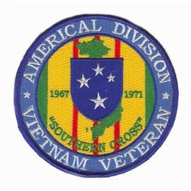 Americal Division Vietnam Veteran Patch