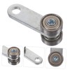 WOONEKY 3pcs Channel Trolley Assembly Double Bearings Smooth Sliding Window
