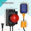 Sump Pump Alarm,Water Alarm for Sump Pump with 110dB Loud