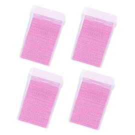 4boxes Eyelash Glue Cleaning Makeup Wipes Cleaning Tools Cleaning Wipes Snack Freezer Lash Gel Remover Professional Glue Wipes Glue Cleansing Pad Glue Bottle Wiper Non-woven Fabric TOVINANNA