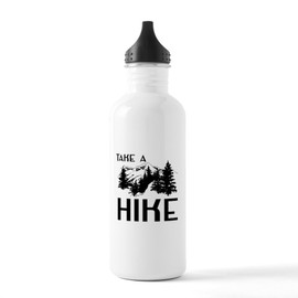 CafePress Take A Hike Water Bottle 1.0L (34 oz) Stainless Steel Water Bottle