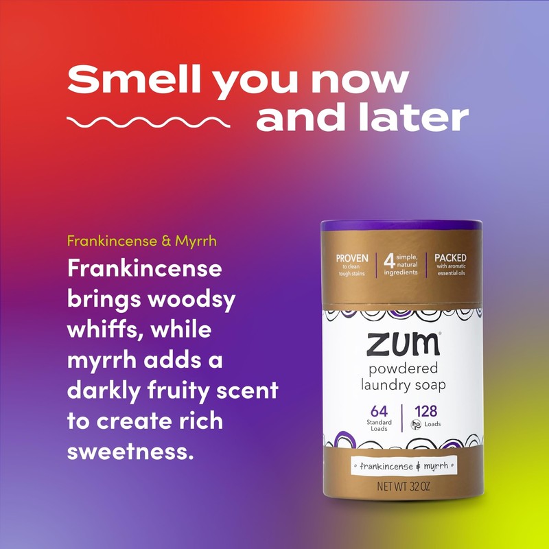 Zum Powdered Laundry Soap by Indigo Wild - Plant-Based Laundry