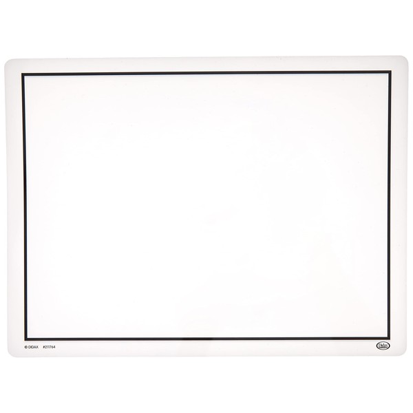 Didax Educational Resources Write-On/Wipe-Off Blank Mats Math Resource
